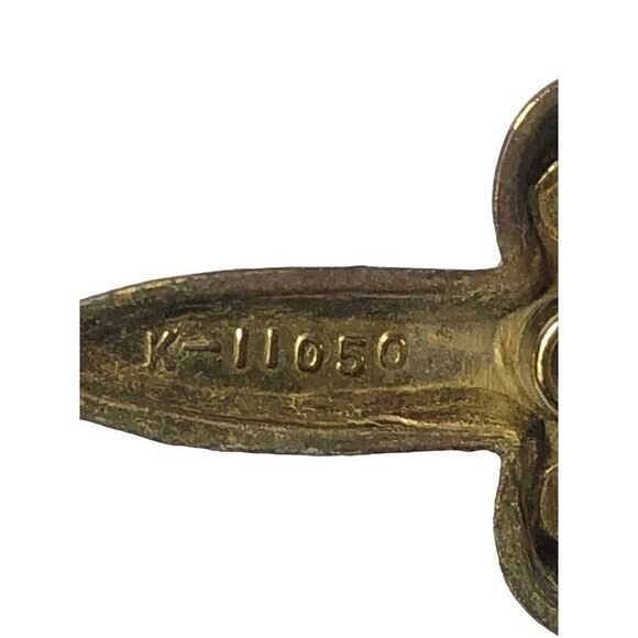 Vintage Brass Handle Drawer Pull Hardware lot of 4 - Picture 2 of 5